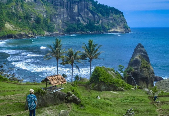 Lokasi Pantai Pangasan Lokasi Pantai Pangasan